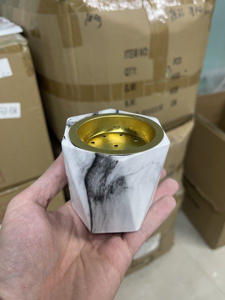 مبخرة مرخمة سداسية