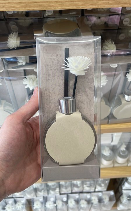 علبة معطر تغليف بيج (كبير)